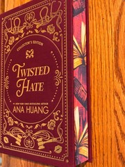 Twisted Series by Ana Huang TWISTED HATE Collector&rsquo;s Edition hardcover