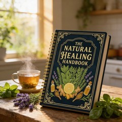 The Natural Healing Handbook, Spiral-Bound Guide For Herbal Remedies And Natural