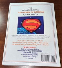 SAVE! The GEORGE REEVES Adventures of SUPERMAN Companion Author signed $20 OFF!