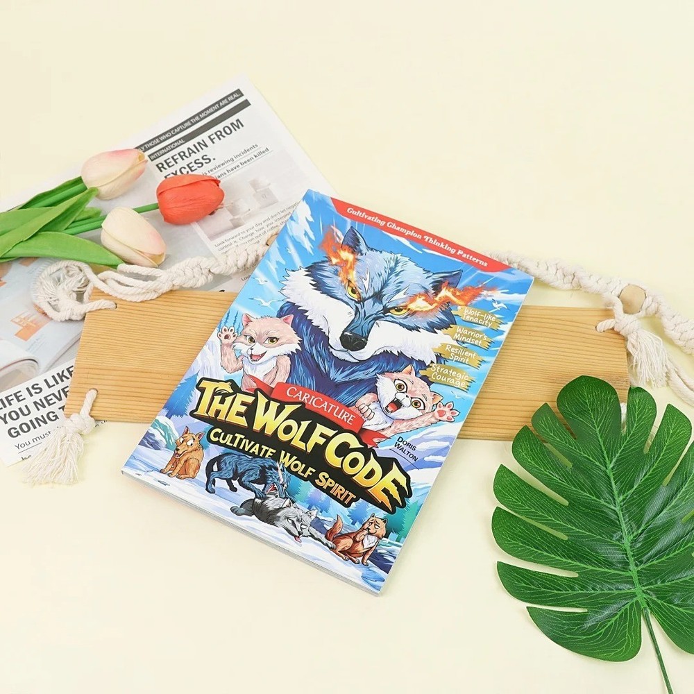 The Wolf Code Cultivate Wolf Spirit Growth Mindset Children&rsquo;s Book English