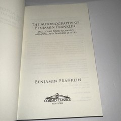 Autobiography of Benjamin Franklin Including Poor Richard&rsquo;s Almanac HCDJ 2011