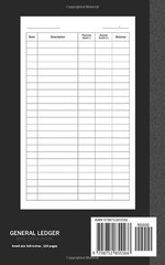 General Ledger Mini Cash Book: Small Book, 120 pages , 5×8 inches,…