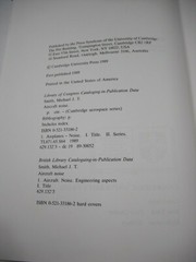 SCARCE CAMBRIDGE UNIVERSITY AERONAUTICS TEXT « AIRCRAFT NOISE » BY SMITH! 359 PGS