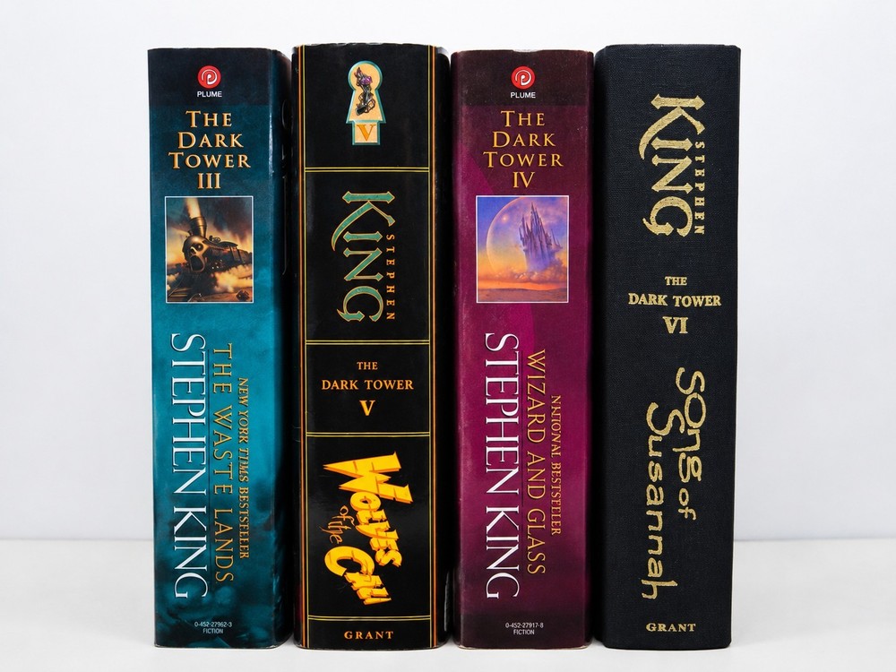 Stephen King Dark Tower Lot 4 Books III VI 1st Print Wolves Calla Song Susannah