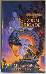 Dragonlance KANG&rsquo;S REGIMENT Two PB Book Lot #&rsquo;s 1 & 2 in Series Volumes 1stPrint