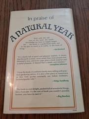 Vintage 1st edition A Natural Year Grace Firth foraging canning preserving book