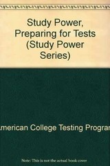 Study Power, Preparing – Paperback, by American College Testing – Very Good j