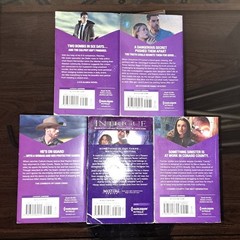 Set of 5 Harlequin Intrigue Pre-owned Books The Awakening Texas Abduction & More