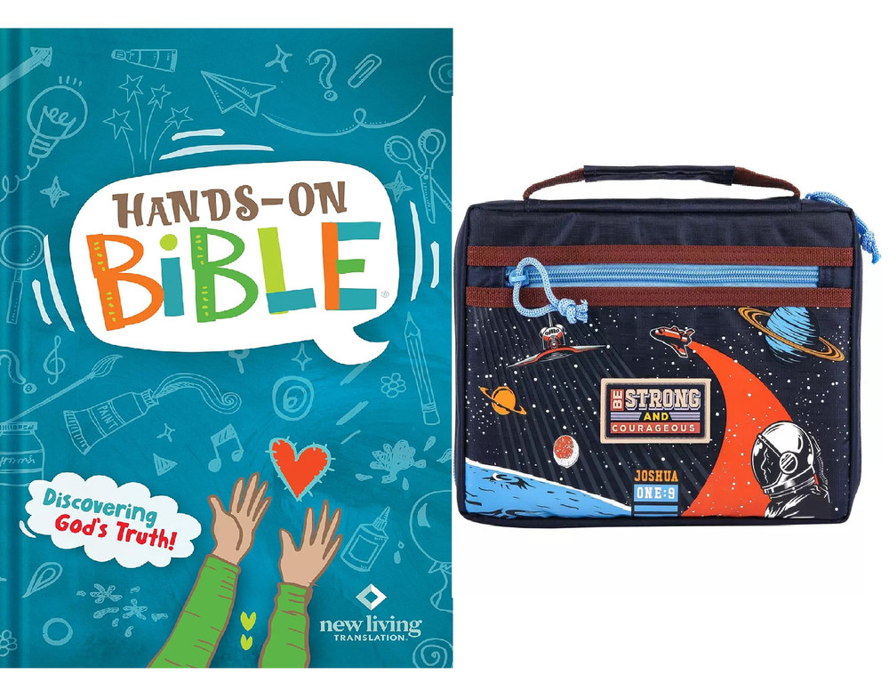 NWT Children&rsquo;s Hands-On Bible, Third Edition by New Living with Bible Cover
