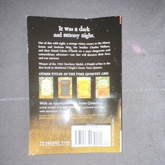 Madeleine L&rsquo;Engle A Wrinkle in Time (Time Quintet) PB 2007 Square Fish Movie