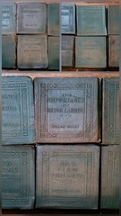 100 yr Old Antique Little Leather Library Books 1920&rsquo;s Redcroft Pick Your Title