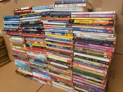 Books by Genre 5 LBS (Pounds) Box Value Lot Sorted Hardback / Paperback MIX SET