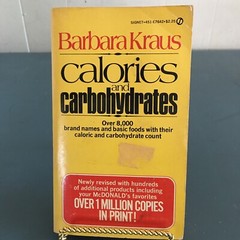 Calories and Carbohydrates by Barbara Kraus (1973, Paperback, Revised)