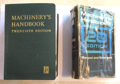Machinery&rsquo;s Handbook 20th Edition Third Printing 1976