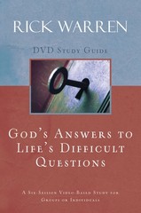 God&rsquo;s Answers to Life&rsquo;s Difficult Questions Bible Study Guide