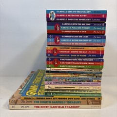 Vintage Garfield Fat Cat 3 Pack Book Lot 18 Jim Davis 1980s 1990&rsquo;s early 2000s