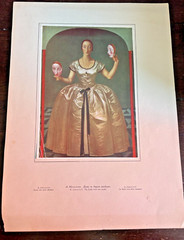 Page From JAR – PTITZA. Modern Russian Art book The Lady With Two Masks 12.25&Prime;x9