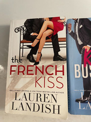 2 Lauren Landish Books French Kiss and Risky Business Stand A Lone Paper Back