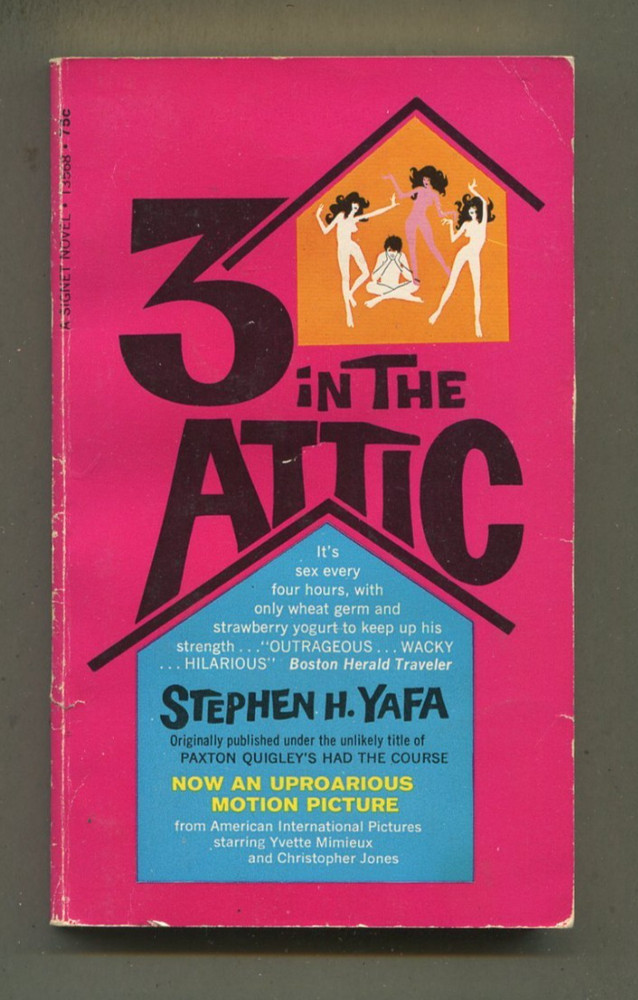 &lsquo;3 In The Attic&rsquo; By Stephen H. Yafa MOVIE PB PAPERBACK GN63