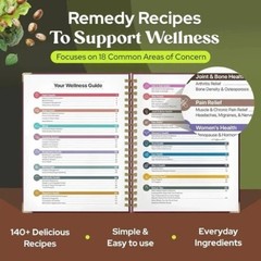 The Natural Healing Handbook, Spiral-Bound Guide for Herbal Remedies and Natural