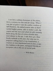Will Henry&rsquo;s West by Will Henry, Editor Dale L. Walker – 1st Edition 1984 Signed