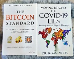 .2 book&rsquo;s combo The Bitcoin Standard , Moving Beyond theCovid-19 Lies👌👌👍pb