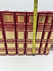 Complete Sermons of Martin Luther 7 Volumes Full Set Hardcover Red & Gold Baker