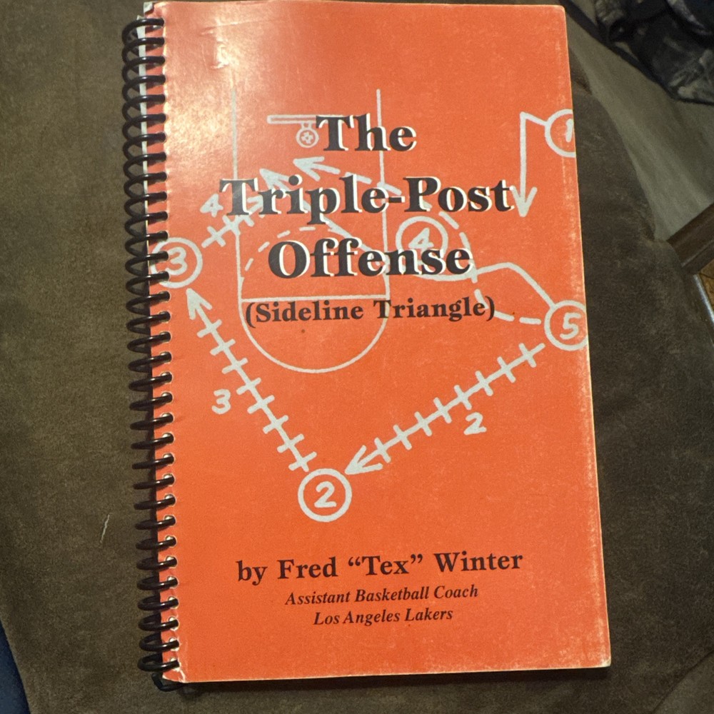 The Triple-Post Offense (Sideline Triangle) by Fred « Tex » Winter – Spiralbound