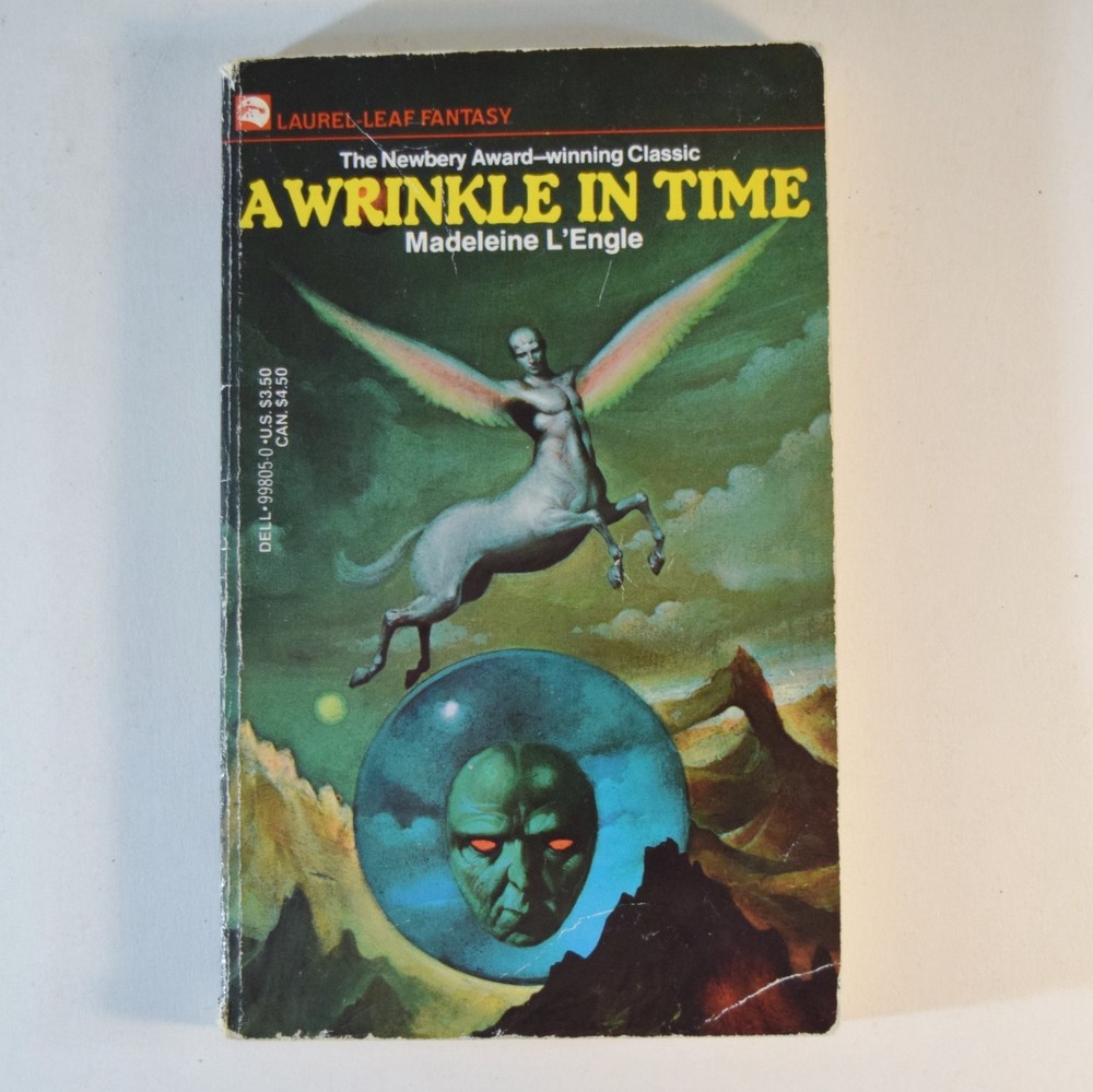 A Wrinkle in Time by Madeleine L&rsquo;Engle 1976 vintage paperback Stranger Things