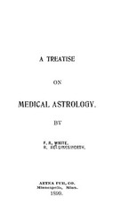 Medical Astrology « 1899 » 71 Pages