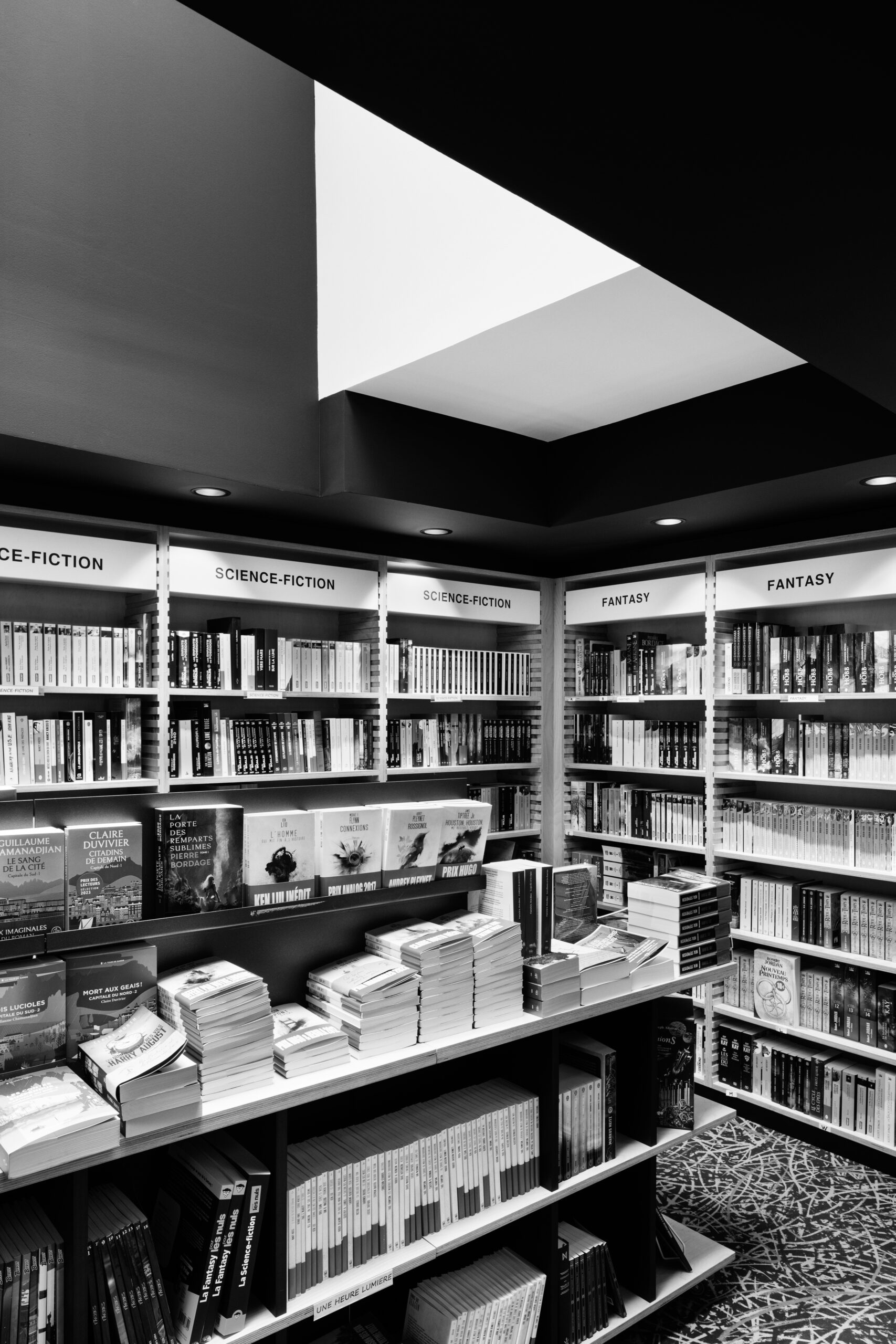 Projet d'architecte d'intérieur pour une librairie à Saint-Quai-Portrieux